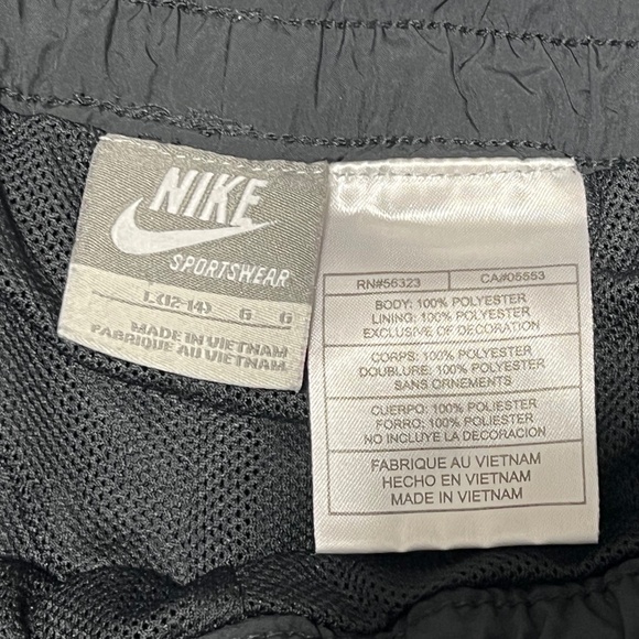 Vintage Nike Women Track Pants Athletic Y2K Drawstring Relaxed Fit Large - Picture 6 of 14